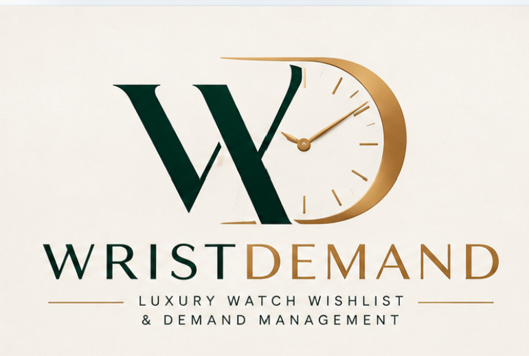 WristDemand luxury watch wishlist and demand management logo